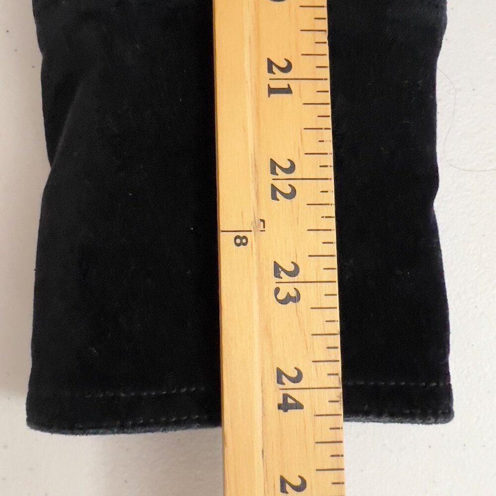 Twill Twenty Two Black Velvet Bling Military Jacket with Rhinestones P - Picture 12 of 14